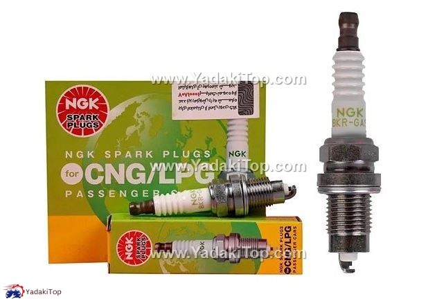 شمع موتور دوگانه سوز NGK همیار هامی کد BKR-GAS 7987 بسته چهار تایی